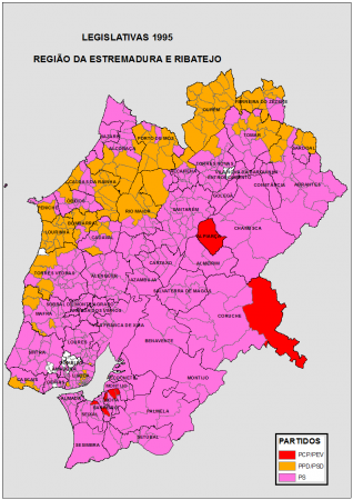 ESTREMADURA E RIBATEJO: LEGISLATIVAS 1995